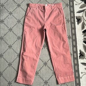 Pink gap chinos